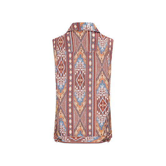 CHALECO CORTO REGULAR MENORCA COLORES AZTECA