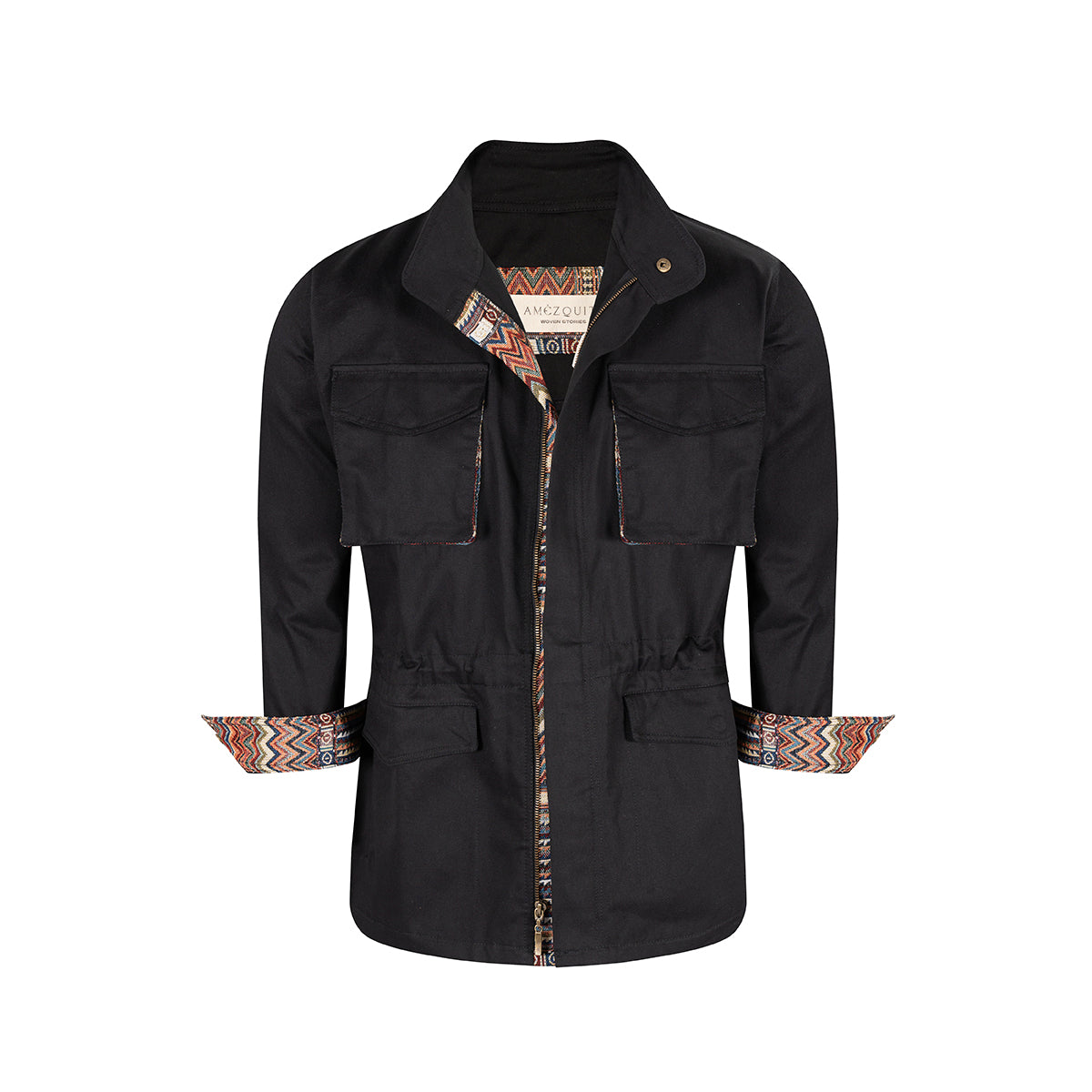 CHAQUETA FIELD REGULAR NASHVILLE NEGRO MULTICOLOR
