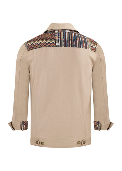 CHAQUETA CRUISE REGULAR OSLO CAQUI MULTICOLOR