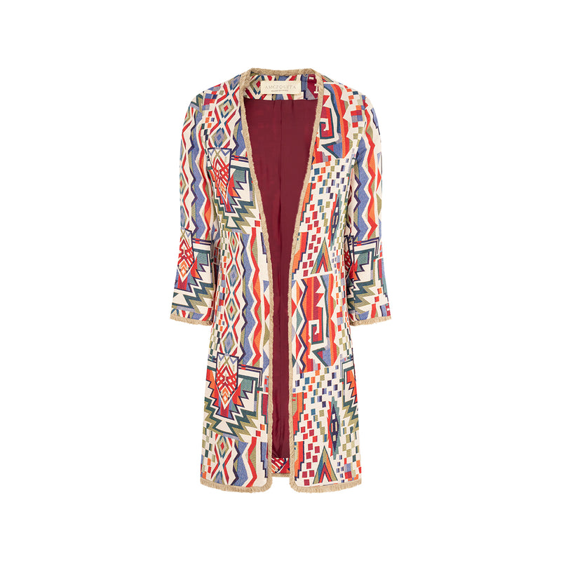 EVA COAT BLUE