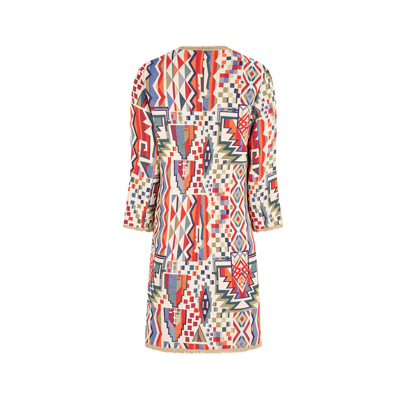EVA COAT BLUE