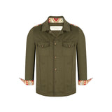 THEO DENIM JACKET GREEN