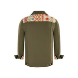 THEO DENIM JACKET GREEN