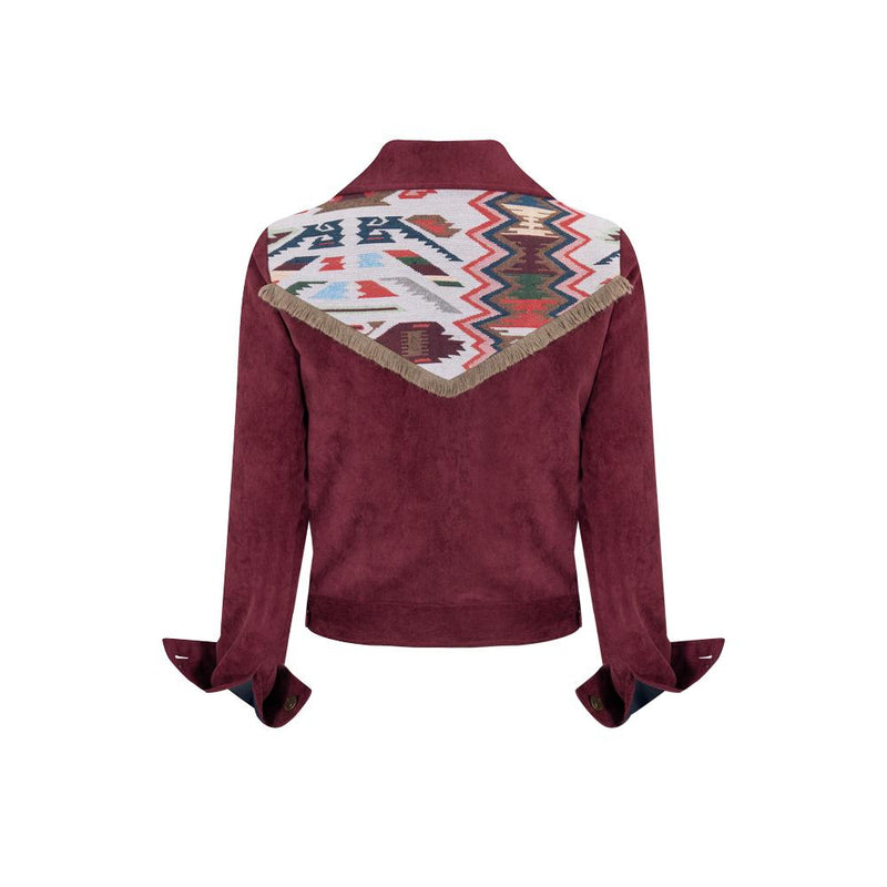 KYRA CORDUROY BURGUNDY
