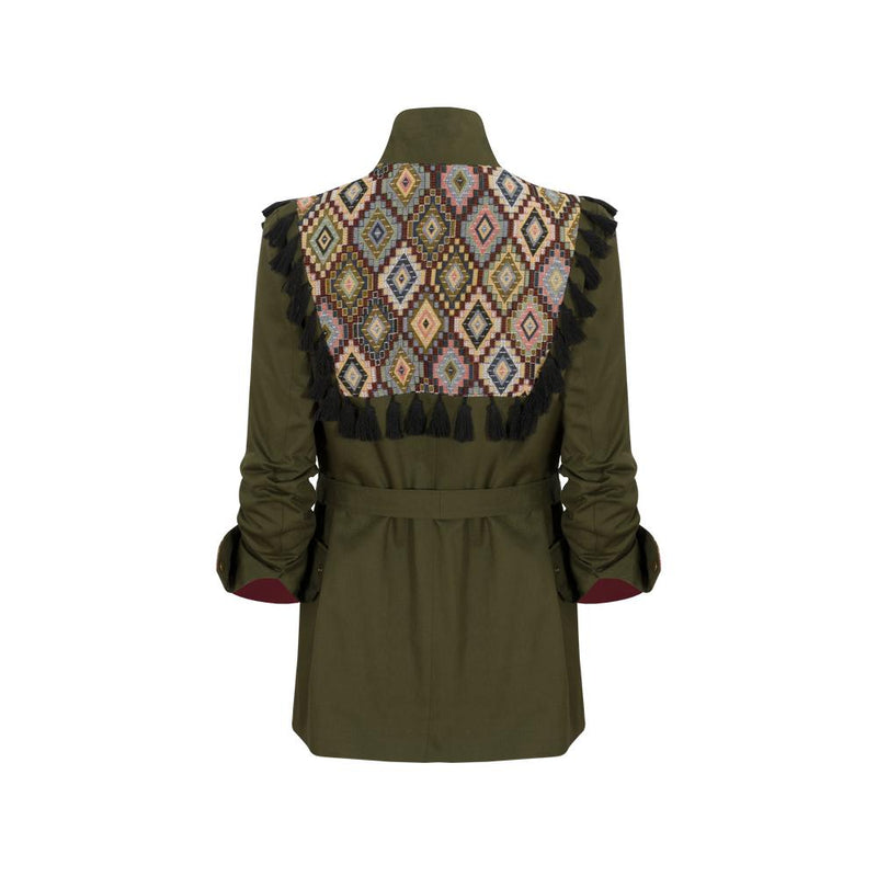 LETICIA JACKET OLIVE GREEN